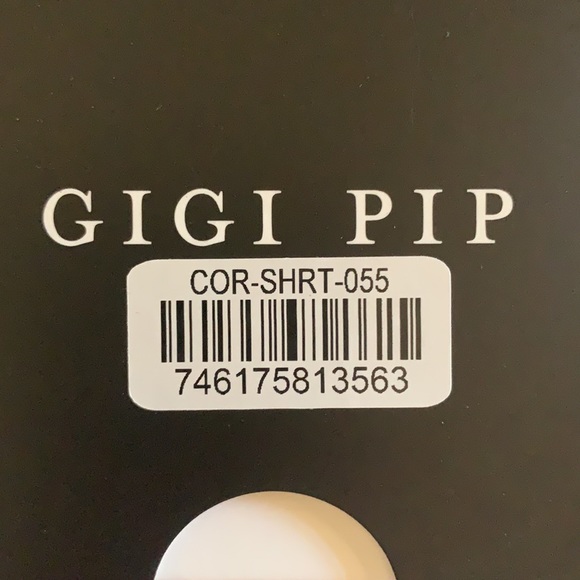 GIGI PIP Black Hat with Tan Details- NWOT main image 7